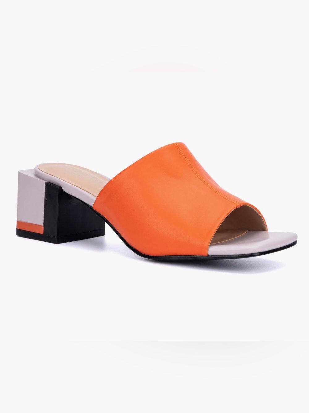 TORGEIS Batflower Block Heel Mule